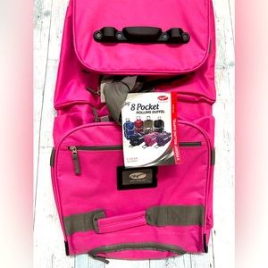 Olympia Hot Pink Duffle Bag